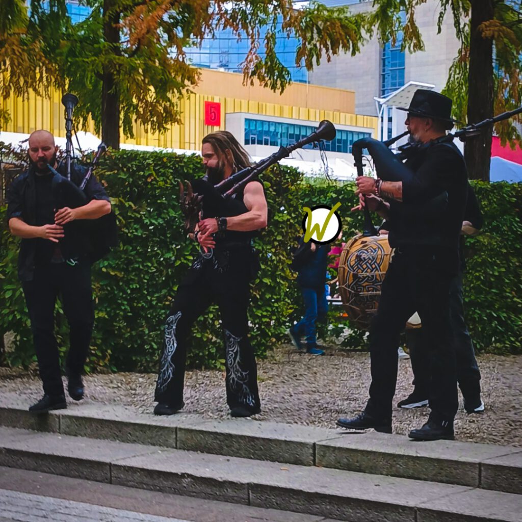 Die Band Saltatio Mortis auf der Frankfurter Buchmesse 2025
